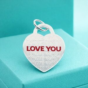 Tiffany & Co. Heart Pendant with Love Message